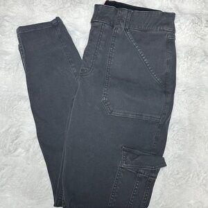 SPANX Charcoal cargo Pants